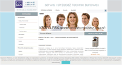 Desktop Screenshot of kserofax.com.pl